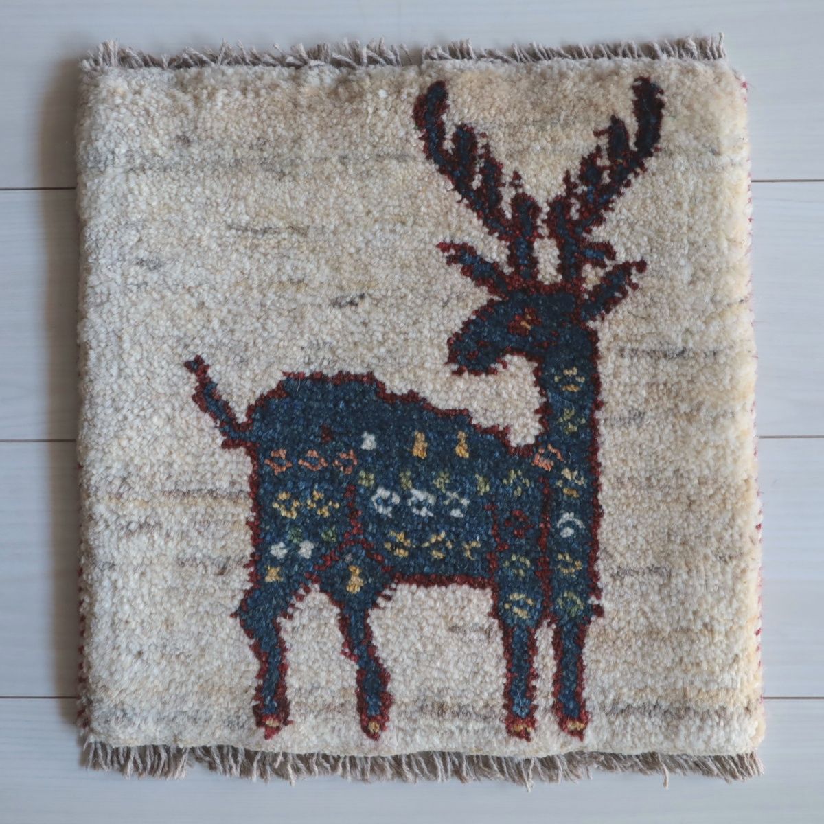 ギャッベ（ギャベ）ラティーフ　40×40cm（BP-13067）