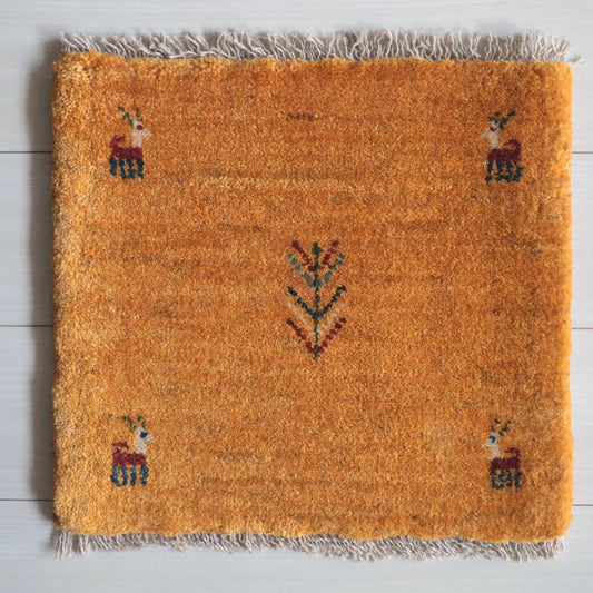 ギャッベ（ギャベ）ラティーフ　41×44cm（BP-13068）