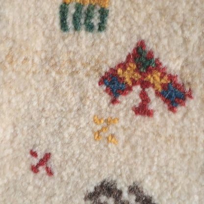 ギャッベ（ギャベ）ラティーフ　40×41cm（BP-13073）