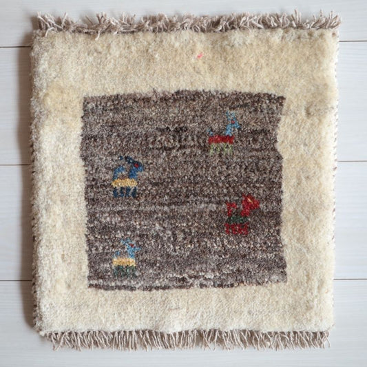 ギャッベ（ギャベ）ラティーフ　39×39cm（BP-13085）