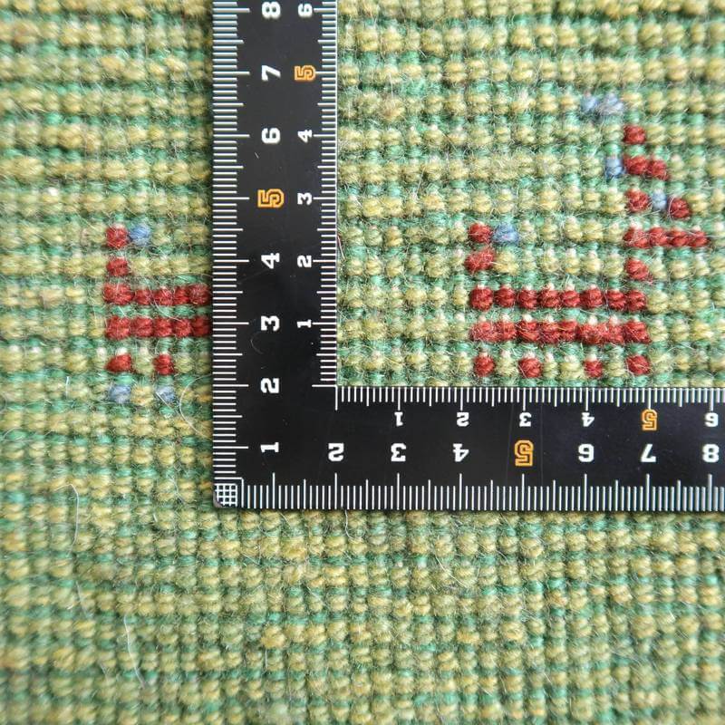 上質ギャッベ／リーズバフ 146×53cm（BR-10544）
