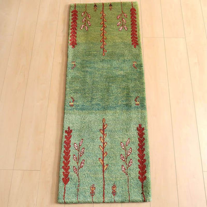 ギャッベ（カシュクリ）　139×51cm（BR-10979）