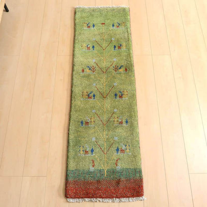 ギャッベ（カシュクリ）　154×49cm（BR-10984）