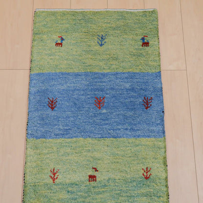 ギャッベ（ラティーフ）　130×50cm（BR-11638）
