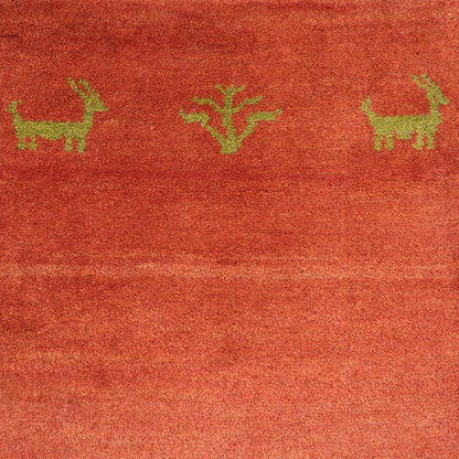 ギャッベ（ラティーフ）　117×76cm（BS-11383）