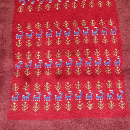 ギャッベ（ラティーフ）　129×82cm（BS-11434）