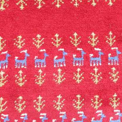 ギャッベ（ラティーフ）　129×82cm（BS-11434）