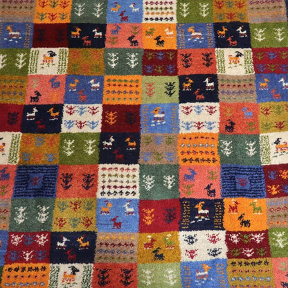 ギャッベ（カシュクリ）　132×88cm（BS-11485）