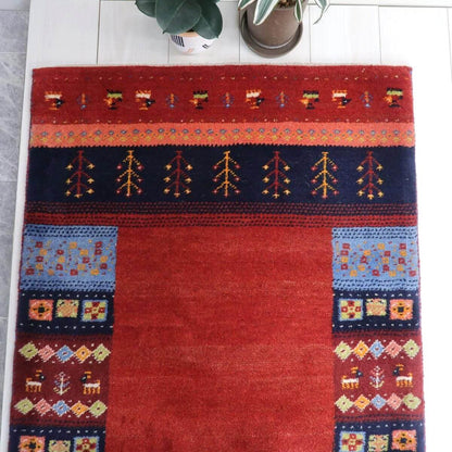 ギャッベ（カシュクリ）　125×80cm（BS-11505）