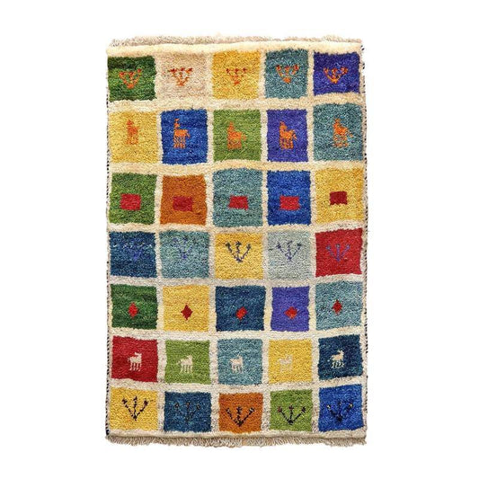 ギャッベ 90×64cm（BSS-10105）