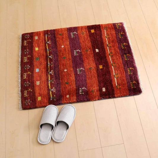 ギャッベ 86×66cm（BSS-10135）