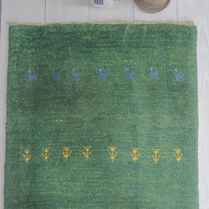 ギャッベ（ラティーフ）　85×64cm（BSS-11562）