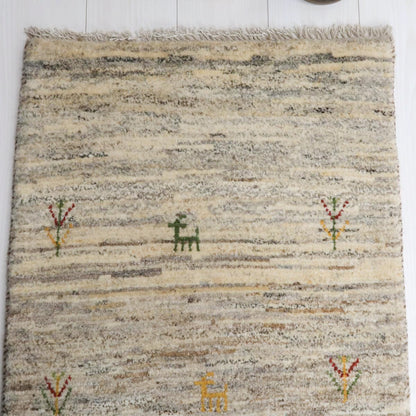 ギャッベ（ラティーフ）　87×61cm（BSS-11597）