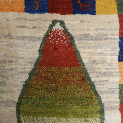 ギャッベ（ラティーフ）　90×59cm（BSS-11606）