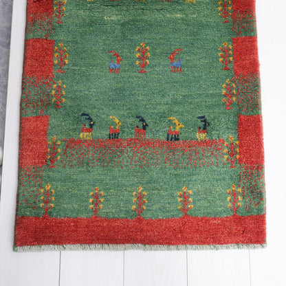 ギャッベ（ラティーフ）　94×61cm（BSS-11614）