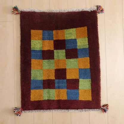 ギャッベ 81×65cm（BSS-66627）