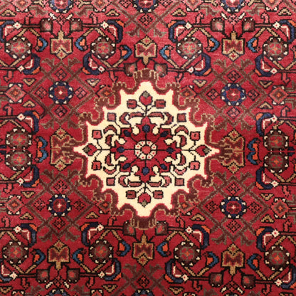 ペルシャ絨毯　ホセインアバド産　メダリオン柄　209×132cm（FL-13287）