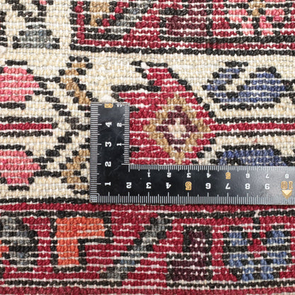 ペルシャ絨毯　ホセインアバド産　メダリオン柄　209×132cm（FL-13287）