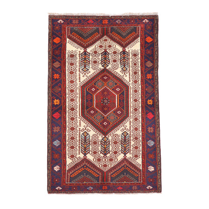 ペルシャ絨毯（イラン産）ザンジャン　196×123cm（FL-70139）