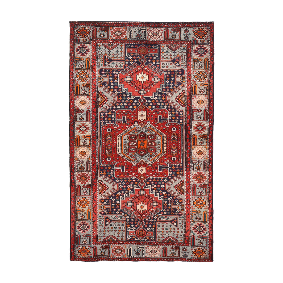 ペルシャ絨毯（イラン産）ハマダン　208×120cm（FL-70140）