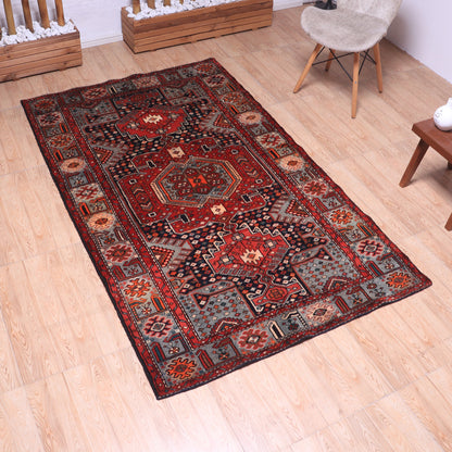 ペルシャ絨毯（イラン産）ハマダン　208×120cm（FL-70140）