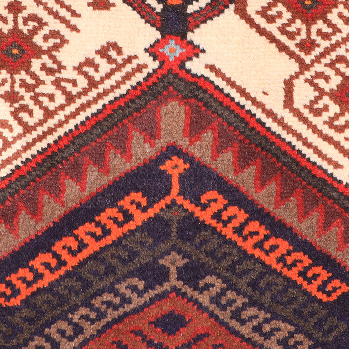 ペルシャ絨毯（イラン産）ザンジャン　190×127cm（FL-70146）