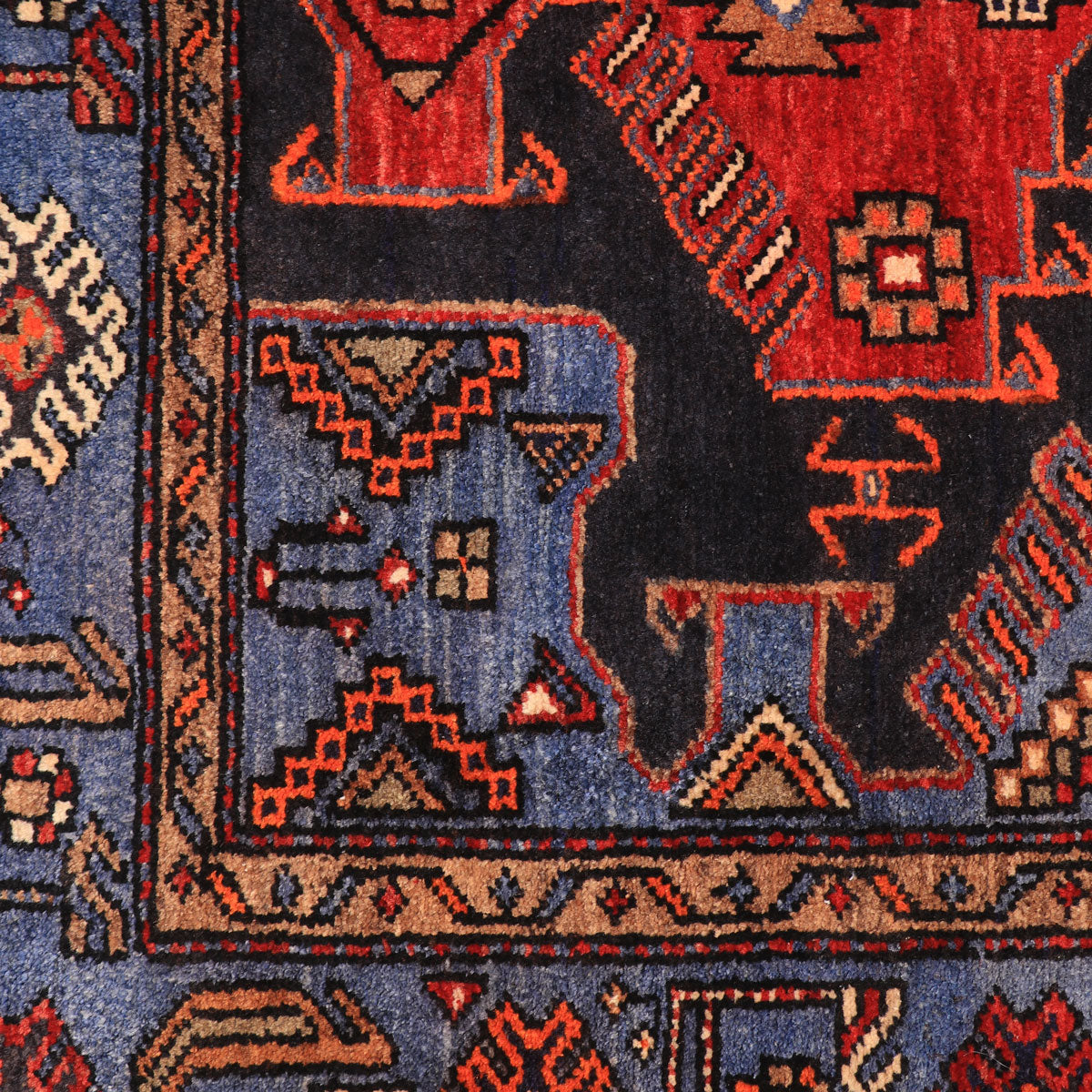 ペルシャ絨毯（イラン産）ハマダン　199×134cm（FL-70147）