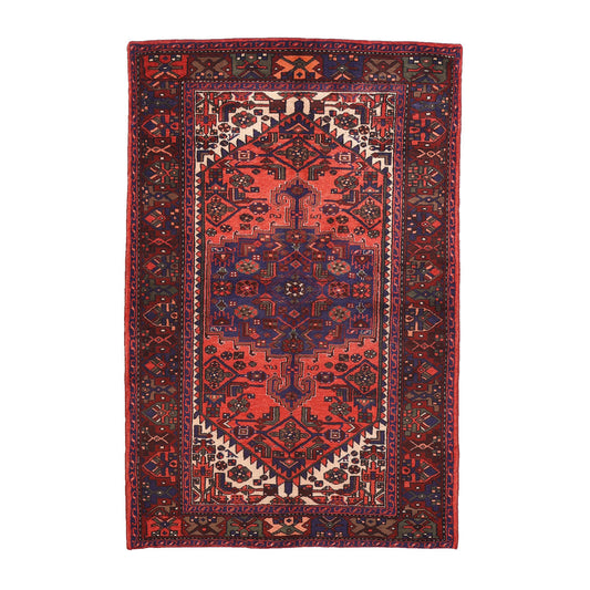 ペルシャ絨毯（イラン産）ハマダン　206×136cm（FL-70148）