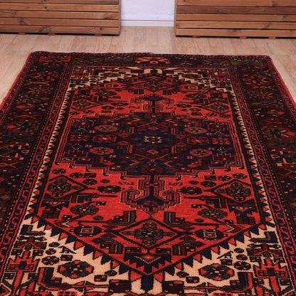 ペルシャ絨毯（イラン産）ハマダン　206×136cm（FL-70148）