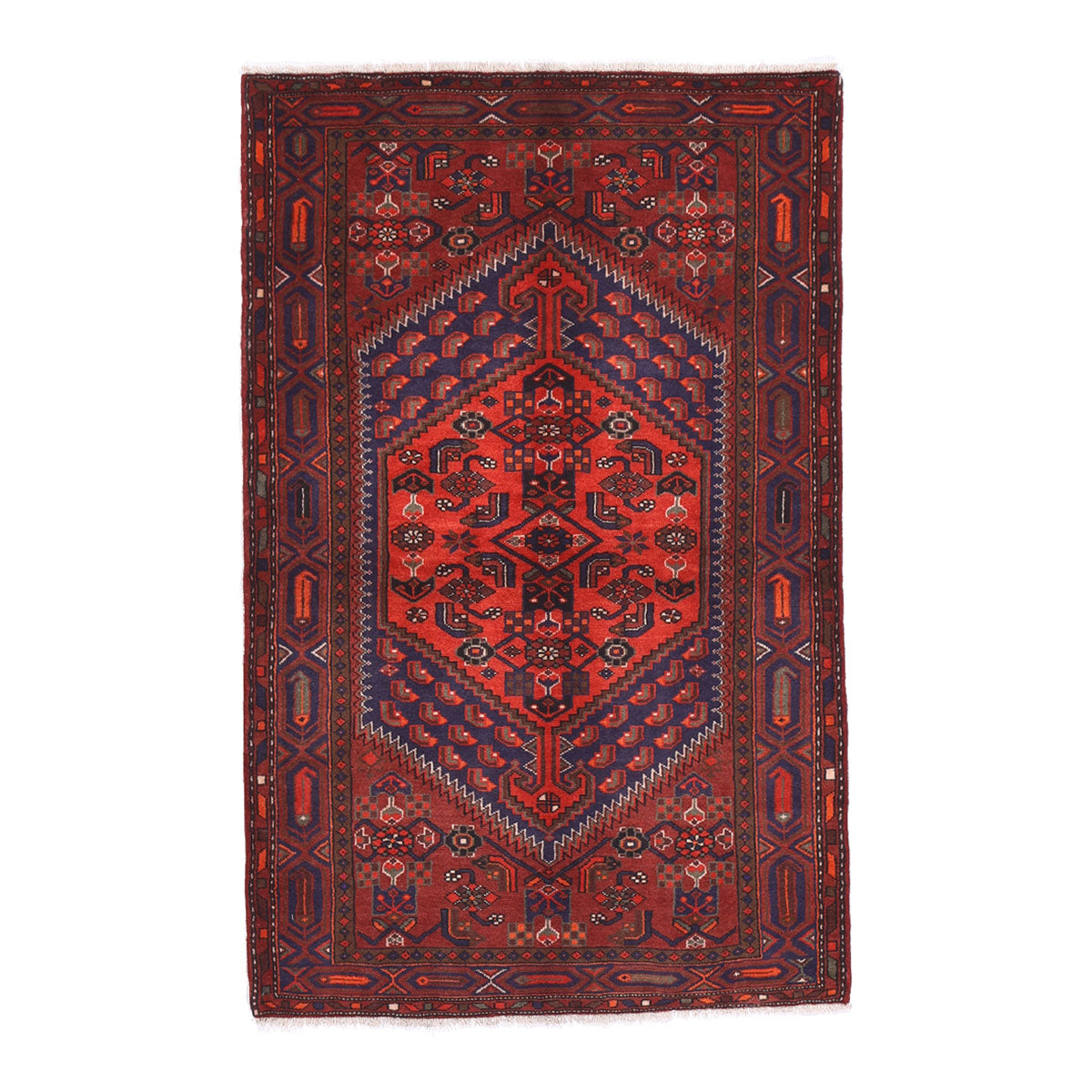 ペルシャ絨毯（イラン産）ハマダン　204×129cm（FL-70149）