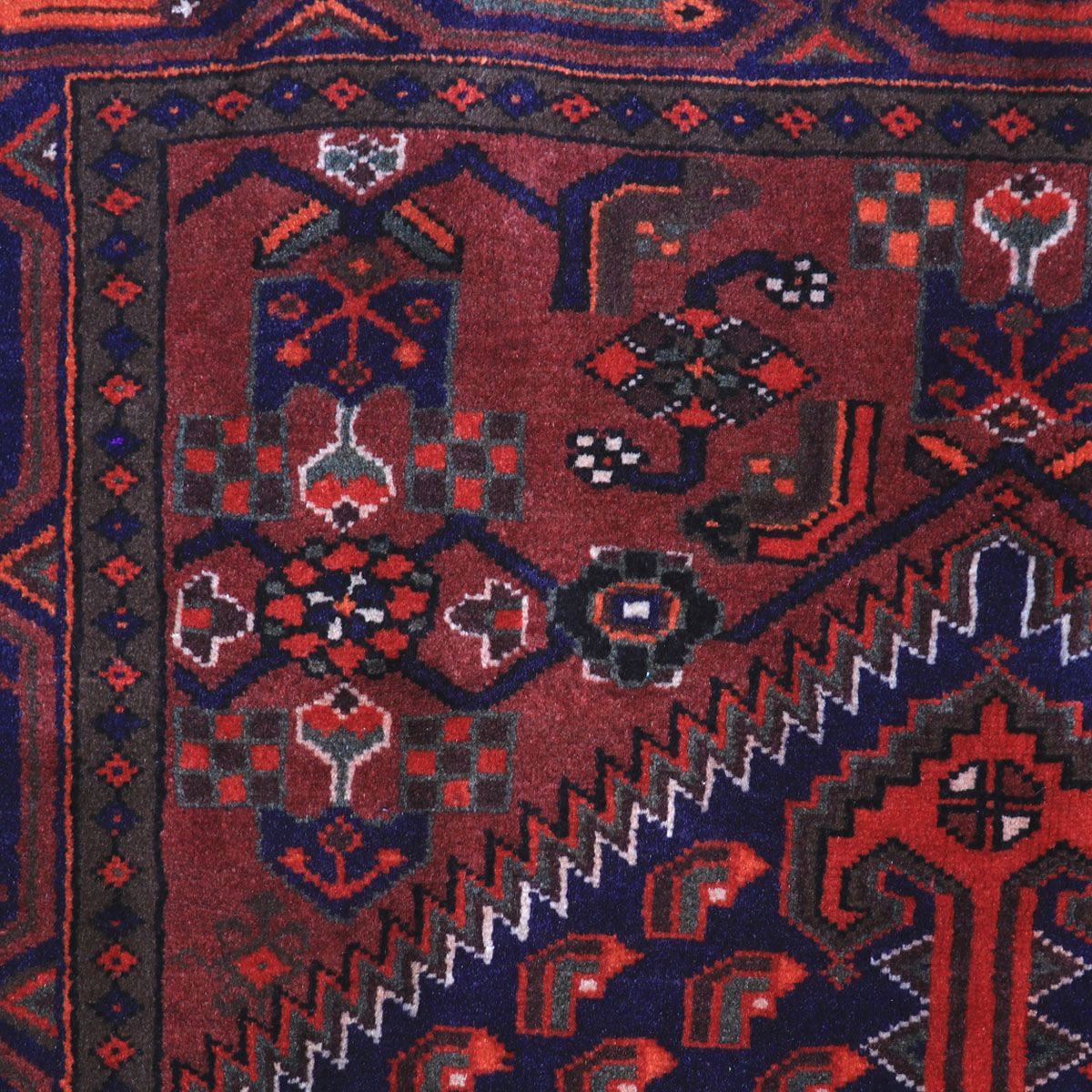 ペルシャ絨毯（イラン産）ハマダン　204×129cm（FL-70149）
