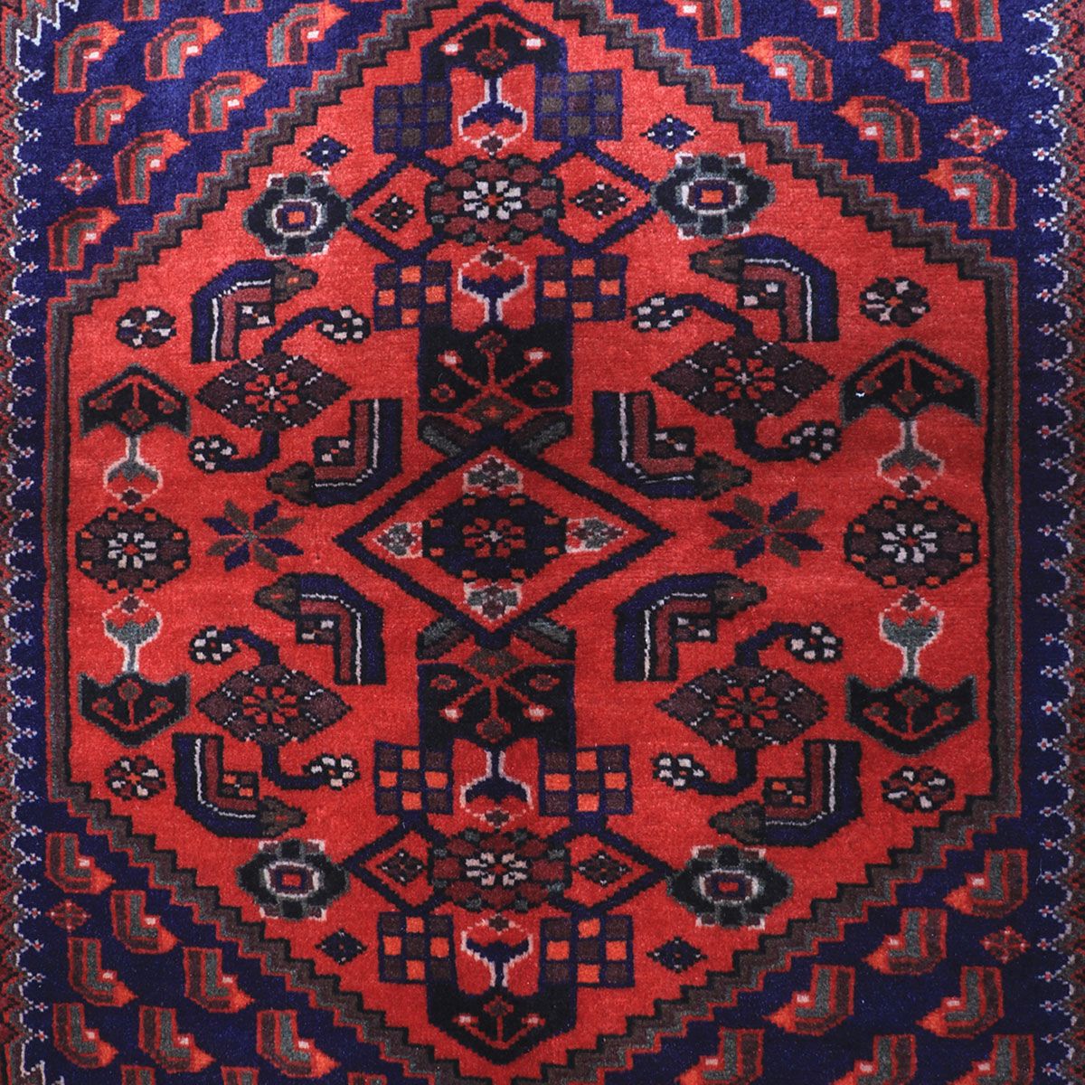 ペルシャ絨毯（イラン産）ハマダン　204×129cm（FL-70149）
