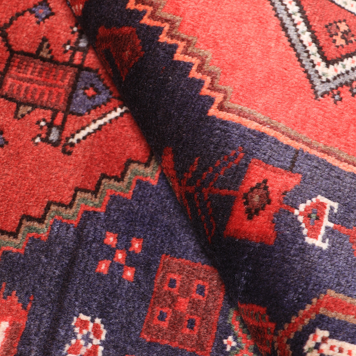 ペルシャ絨毯（イラン産）ハマダン　200×126cm（FL-70151）