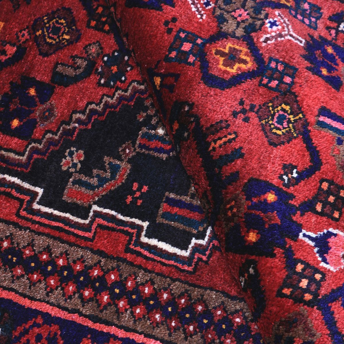 ペルシャ絨毯（イラン産）ハマダン　211×132cm（FL-70152）