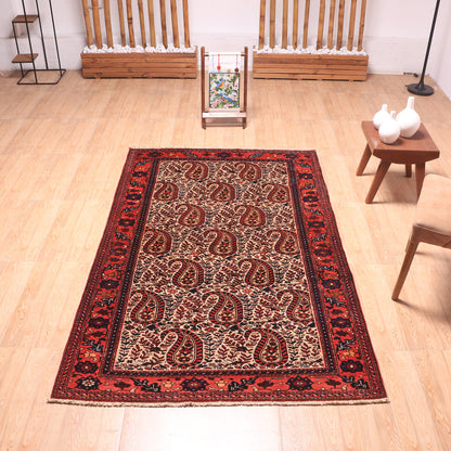 ペルシャ絨毯（イラン産）ハマダン　214×130cm（FL-70160）