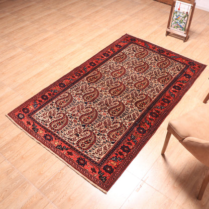 ペルシャ絨毯（イラン産）ハマダン　214×130cm（FL-70160）
