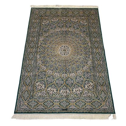 最高級ペルシャ絨毯（ナイン産）ハビビアン工房　241×165cm（FL-70362）