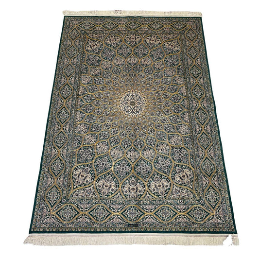最高級ペルシャ絨毯（ナイン産）ハビビアン工房　241×165cm（FL-70362）