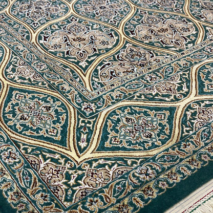 最高級ペルシャ絨毯（ナイン産）ハビビアン工房　241×165cm（FL-70362）