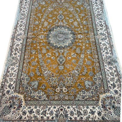 最高級ペルシャ絨毯（ナイン産）ハビビアン工房　227×147cm（FL-70363）