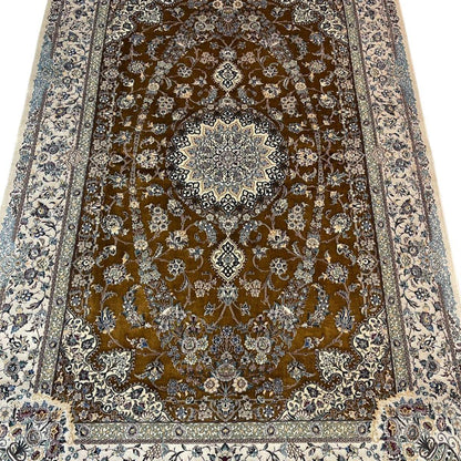 最高級ペルシャ絨毯（ナイン産）ハビビアン工房　227×147cm（FL-70363）