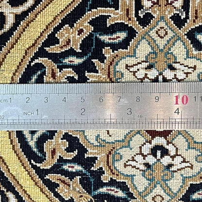 最高級ペルシャ絨毯（ナイン産）ハビビアン工房　303×218cm（FL-70364）