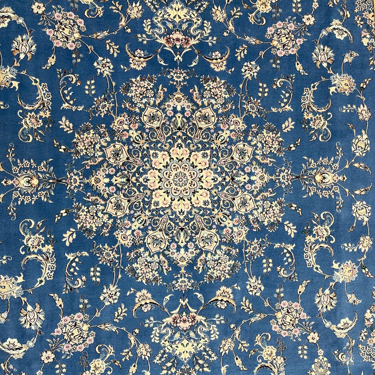 最高級ペルシャ絨毯（ナイン産）ハビビアン工房　314×216cm（FL-70365）