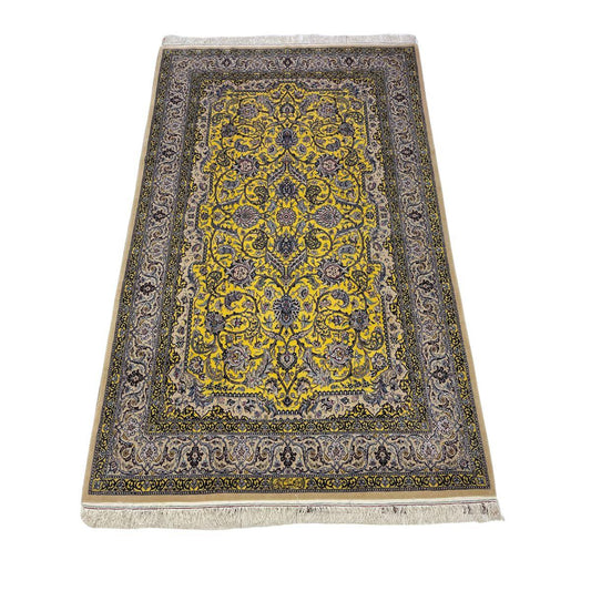 最高級ペルシャ絨毯（ナイン産）ハビビアン工房　248×152cm（FL-70373）
