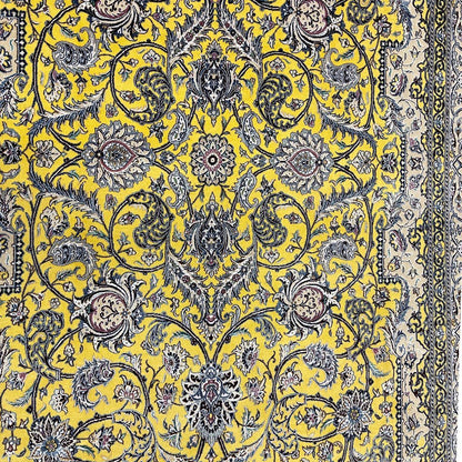 最高級ペルシャ絨毯（ナイン産）ハビビアン工房　248×152cm（FL-70373）
