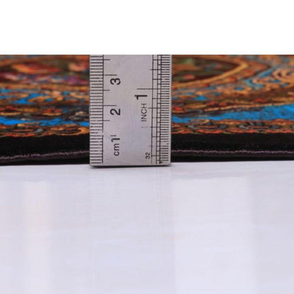 高級ペルシャ絨毯（シルク100％）サマディー工房　180番　122×46cm（FN-70317）