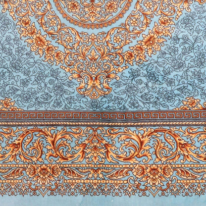 高級ペルシャ絨毯（シルク100％）ヌーリ工房　158×102cm（FN-70356）