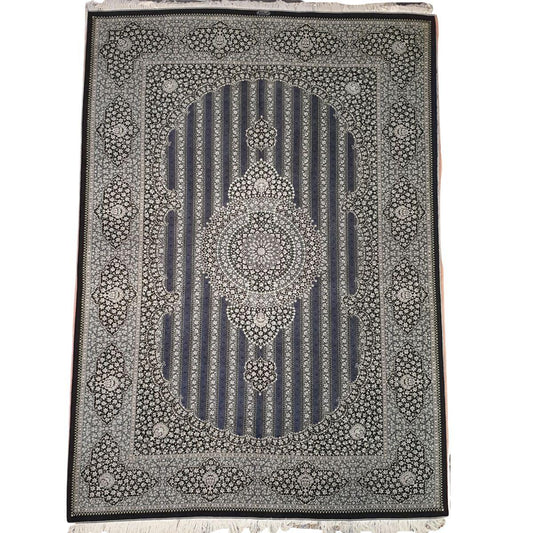 【2000万円Collection】ペルシャ絨毯（シルク100％手織り）マルーフ・モサヴィ　290×206cm（FN-70376）