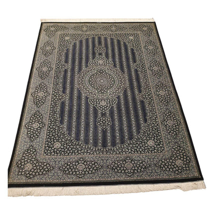 【2000万円Collection】ペルシャ絨毯（シルク100％手織り）マルーフ・モサヴィ　290×206cm（FN-70376）