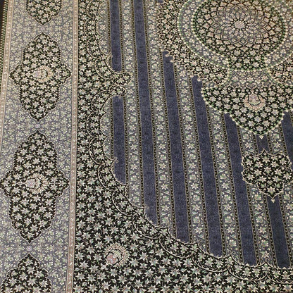 【2000万円Collection】ペルシャ絨毯（シルク100％手織り）マルーフ・モサヴィ　290×206cm（FN-70376）